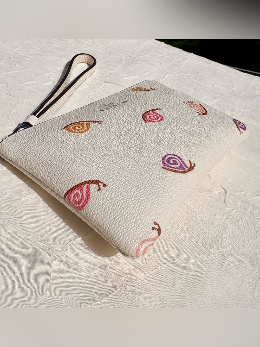 COACH City Tote With Snail Print With Matching Wallet CV269 - Picture 13 of 15